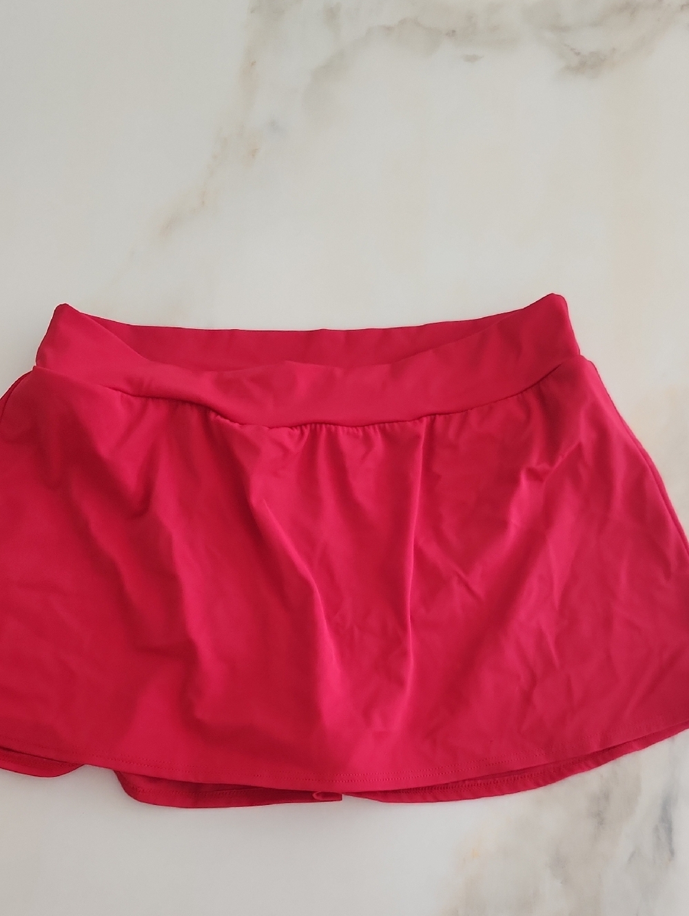 VENUS Tomato Red Swim Skort